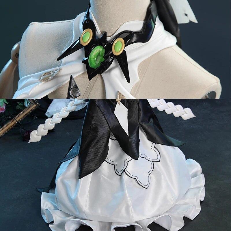 Game  Impact 3 Mobius Cosplay Costumes Women Sexy Dress Outfit Halloween Party Unifrom Cosplay Set