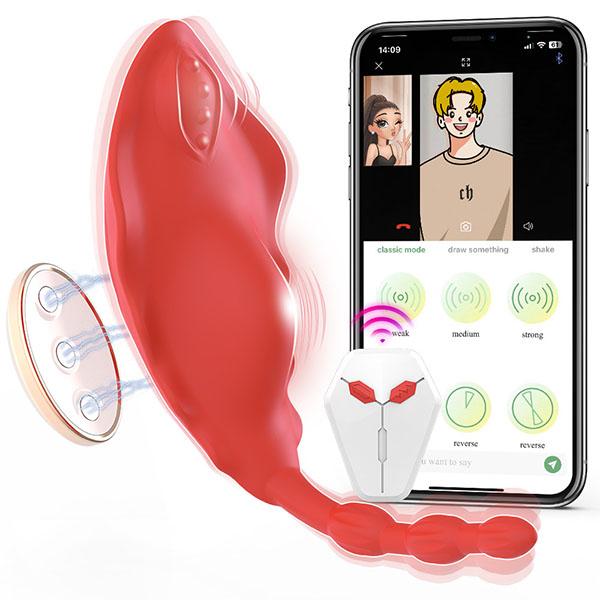 Wearable Panty Vibrator App&Remote Control Vibrating Eggs,G Spot Butterfly Clitoral 10 Powerful Vibration Modes Stimulation Sex Toys for Women