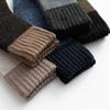 5Pairs/Lot Winter Warm Men's Woman Socks Super Thick Wool Solid Socks Merino Wool  Keep Warm Cold Resistant Snow Socks EU38-46