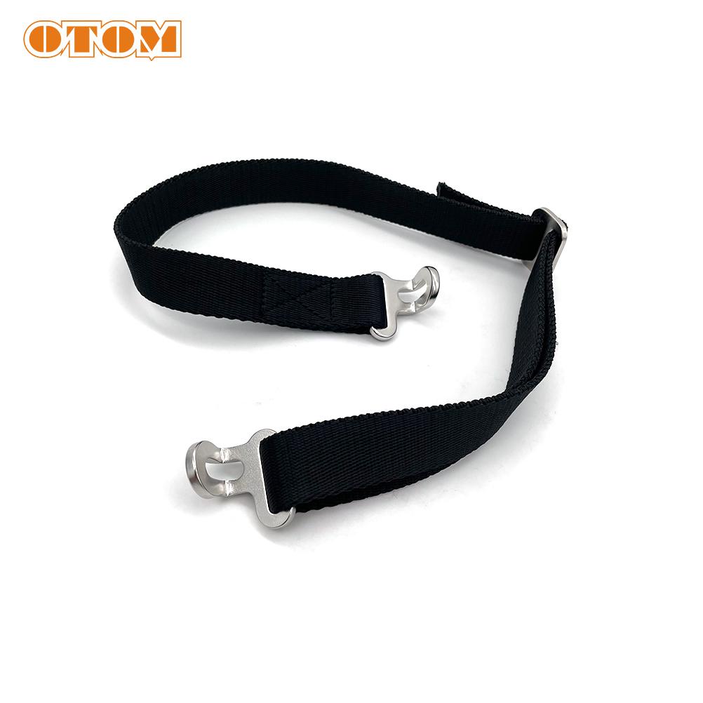 OTOM Motorcycle Rear Lift Strap Adjustable Motocross Rescue Belt Cushion Seat Pull Sling For KTM 2023-2024 SX-F XCF EXC KEWS K23