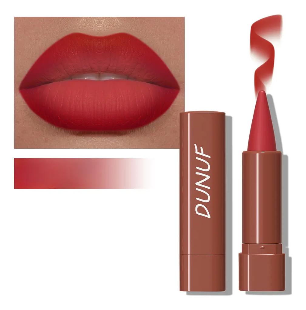 Dunuf Long Lasting Matte Lipstick 1 Piece Pointed Matte Tone