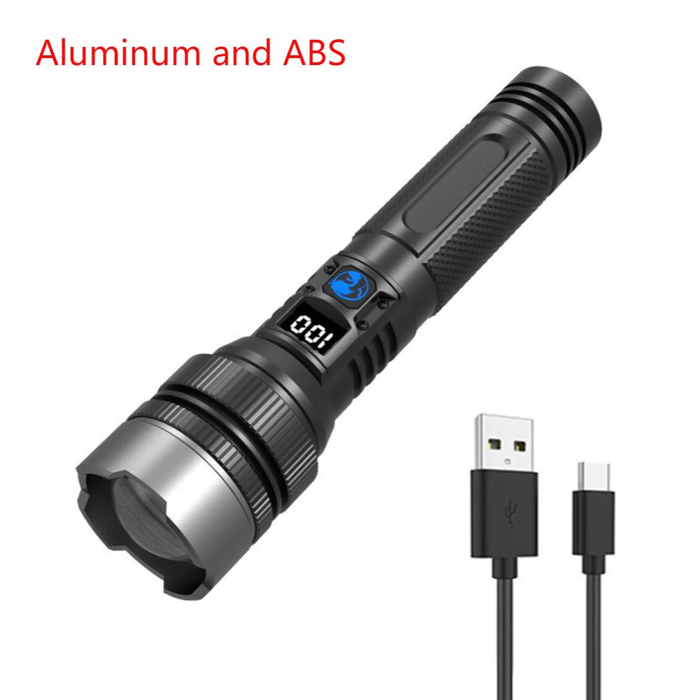 LED Flashlight Rechargeable Flashlight 500 Lumens Handheld Flashlight for Camping Hiking Outdoor Home Emergency