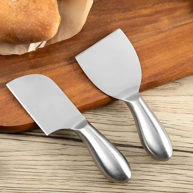 Cheese Cutlery Set Stainless Steel Cheese Knife Cutting Pizza Jam Fruit Fork Butter Knife Mini Cake Bread Knife