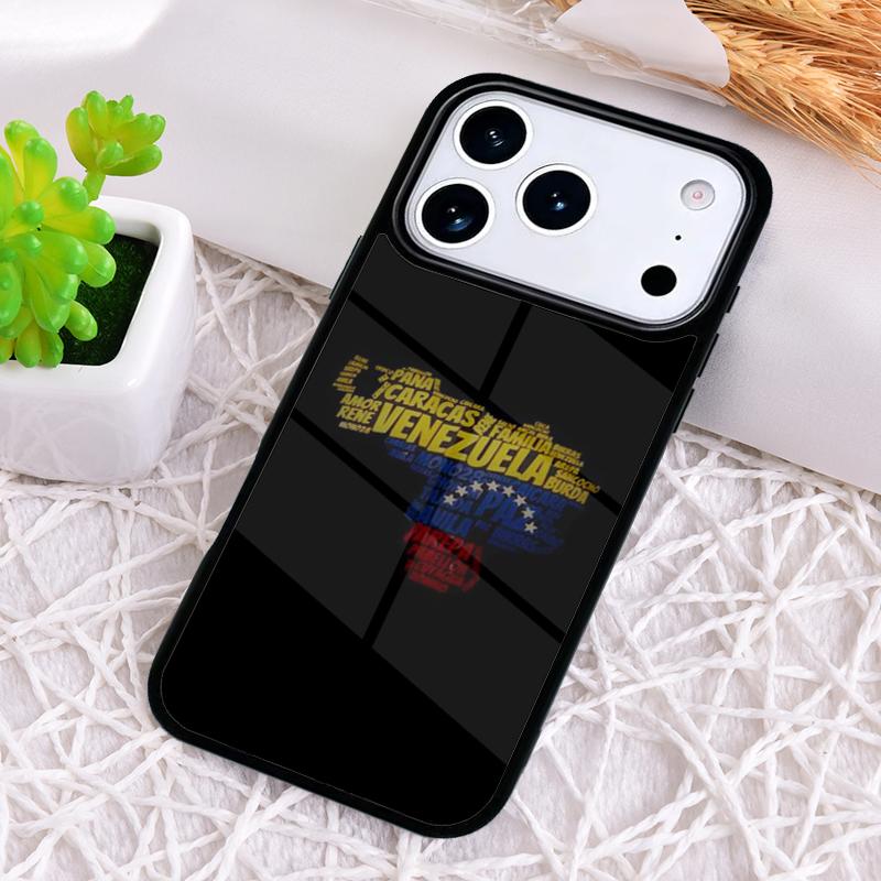 Venezuela Flag Coat Of Arms Shockproof Phone Case for iPhone 17 Air 16e 15 11 12 14 13 Pro Max Cover Coque