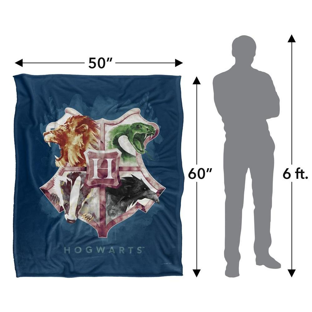HARRY POTTER Hogwarts Ink Splatter Blanket