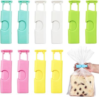 Squeeze Bread Bag Clips Reusable Fresh Food Seal Plastic Clip Snack Bag Seal Spring Clip Home Kitchen Storage Organization New