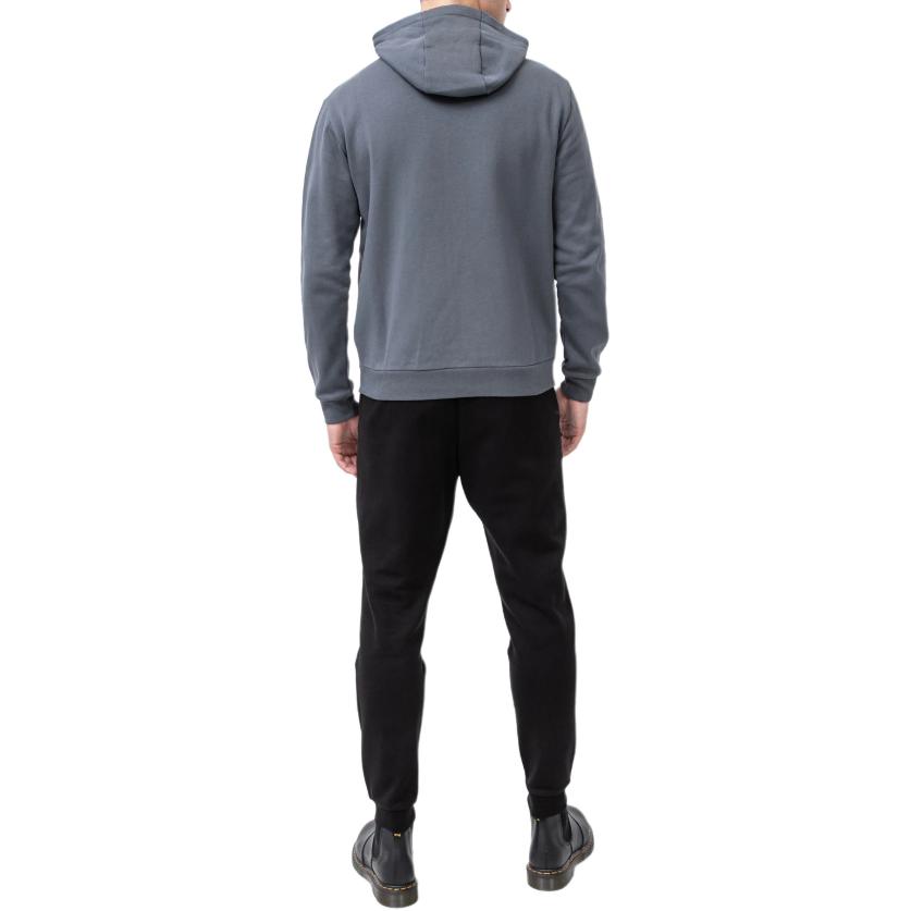 Emporio Armani EA7 Hooded Zip Long Sleeve Cuffed Casual Sports Set Men Sets Black 6KPV68-PJ07Z-22BY