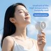 New Portable Outdoor Dormitory Desktop Digital Display Turbo USB Charging Port Handheld Mini Fan Small Fan