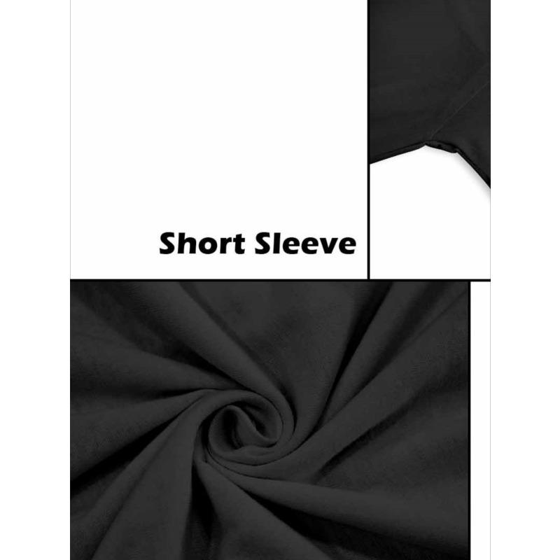 European Sizes Men's & Women's Dachshund Dog Lover T-Shirt - Cute Doxie Mama & Floral Dachshund Print