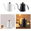 Coffee Kettle 400ml, Long Narrow Drip Teapot, Induction Cooker Kettle,