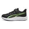 Puma Pounce Lite AC+ Little Kid Black Spring Fern Kids Sneakers White 311650-05