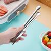 Yousheng Stainless Steel Food Tongs for Buffet BBQ Long Handle Non-Slip Food Clips Rust-Proof Dishwasher Safe Kitchen Utensils for Seafood Bread