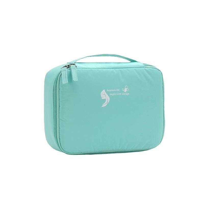 Women's Travel Cosmetics Storage Bag Portable Handbags Jewelry Storage Bag Makeup Tool Storage Bags