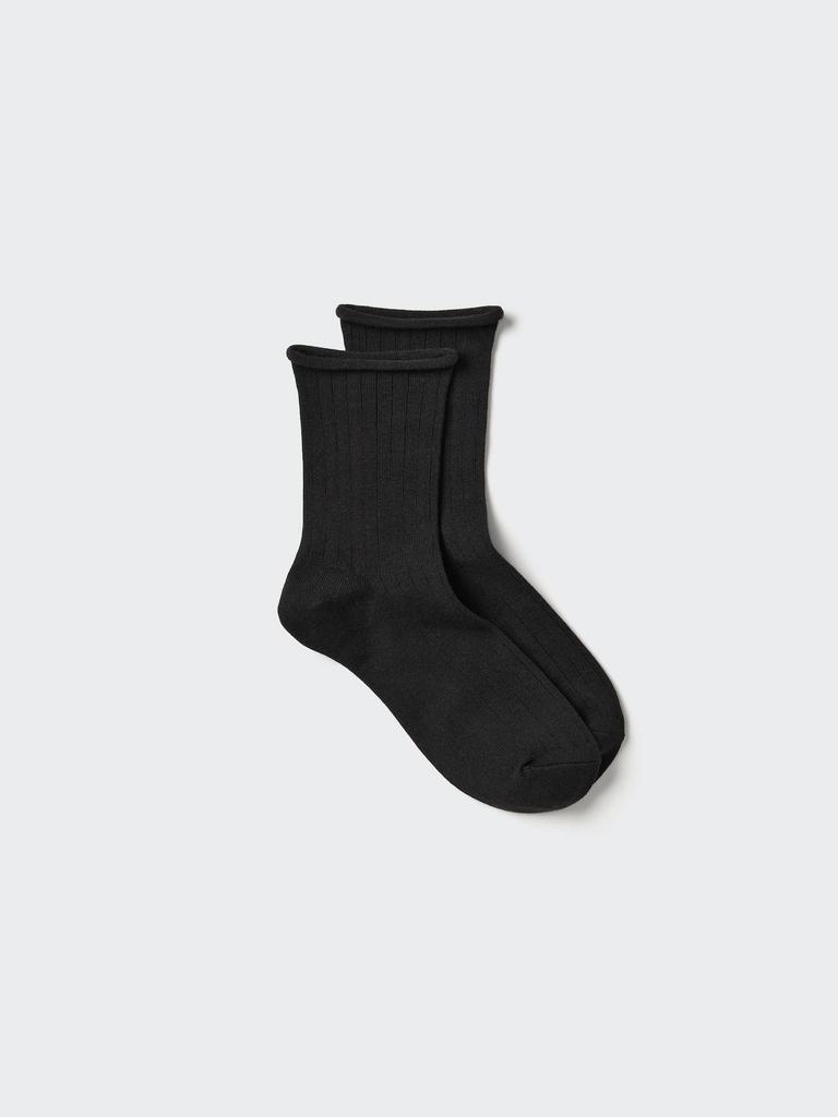 Uniqlo Heattech Socks Lip Cuff Roll