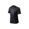 Anta Breathable Quick-Dry Crew-Neck Slim-Fit Straight-Cut Short-Sleeve T-Shirt Men Tops Black 952225107-6