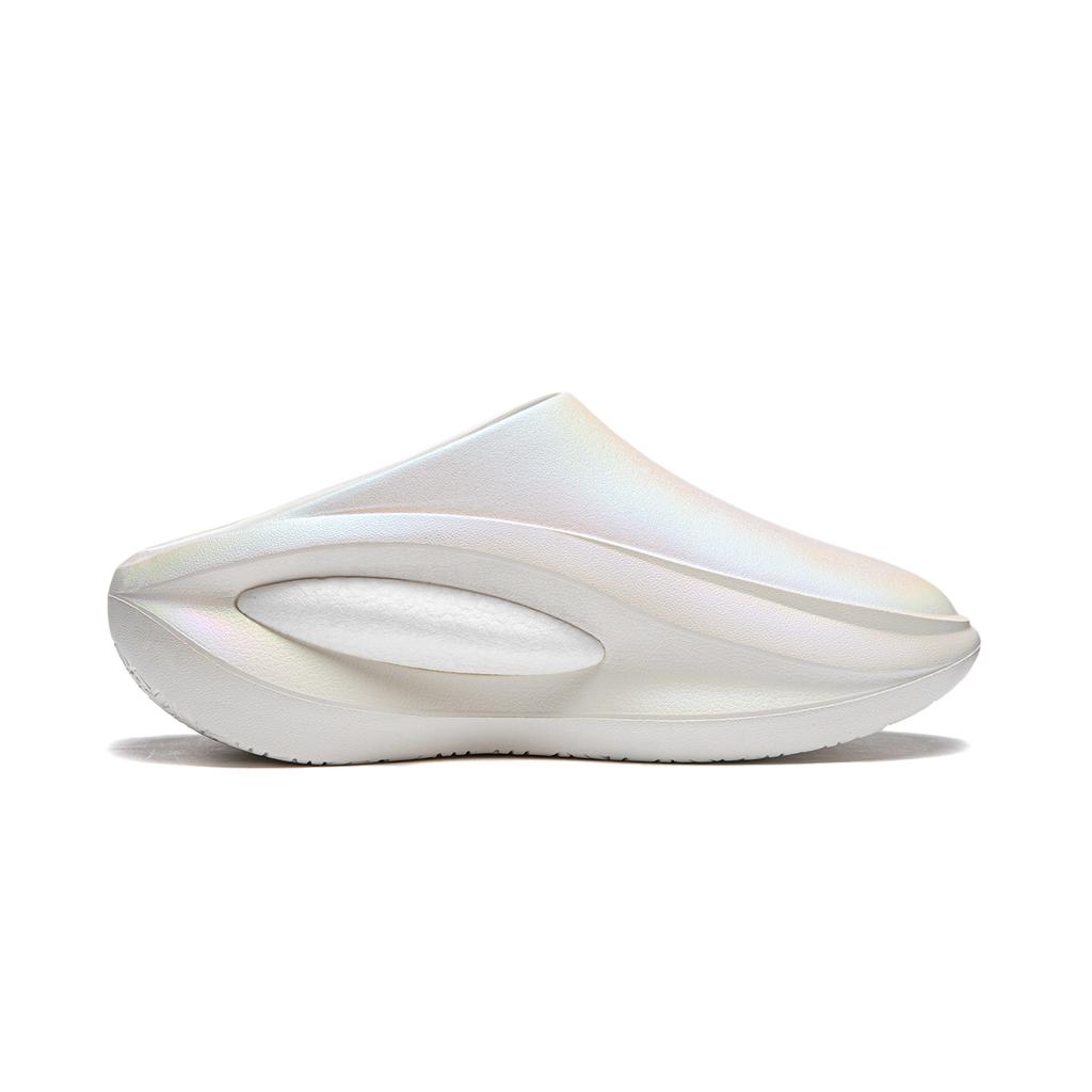 Li Ning Cloud Wanderer MULE Closed Toe Slippers Unisex Ecru AZSU001-15