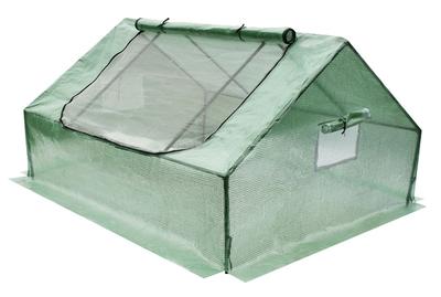 Flora Garden Greenhouse - Polytunnel, Cold Frame With Insect Net, Large Ventilation Windows