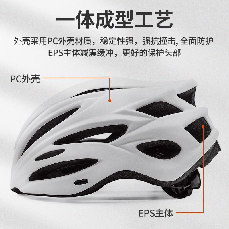 Lightweight Ventilated Cycling Helmet Adults Unisex Mountain Road Bike Half EPS One-Piece Molded