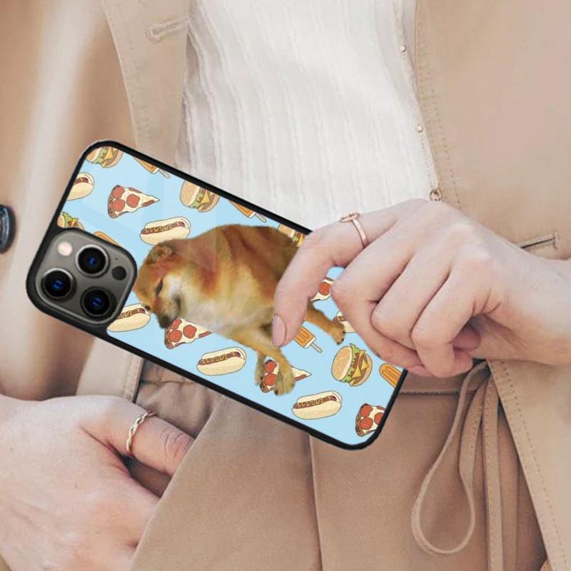 Doge Dog Cheems Meme Magnetic Phone Case For APPLE iPhone 17 Air 16 14 13 12 Pro Max 15 Plus Wireless Charge With MagSafe Cover