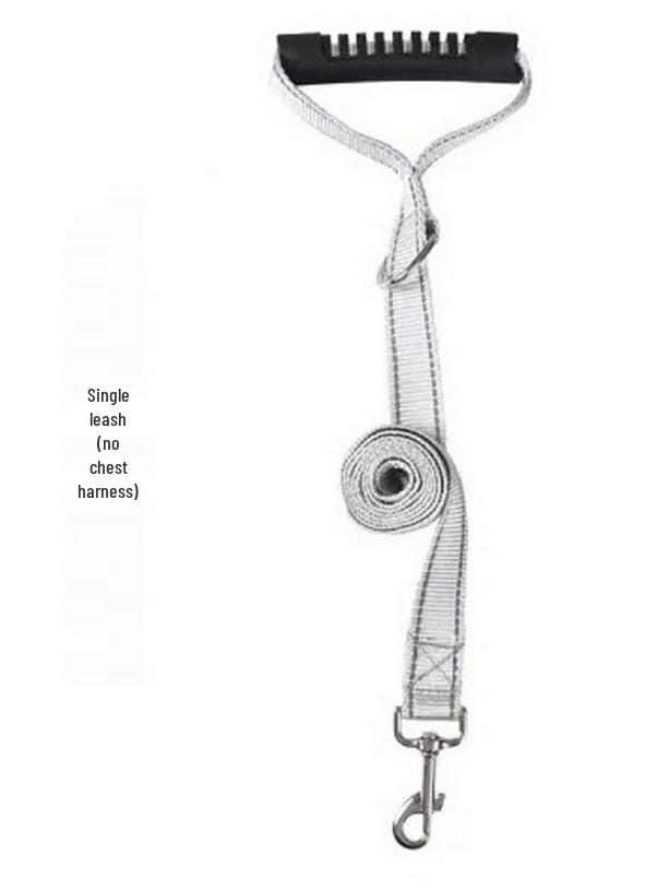 

Reflective Breathable Dog Leash & Harness - Explosion-Proof Design XS