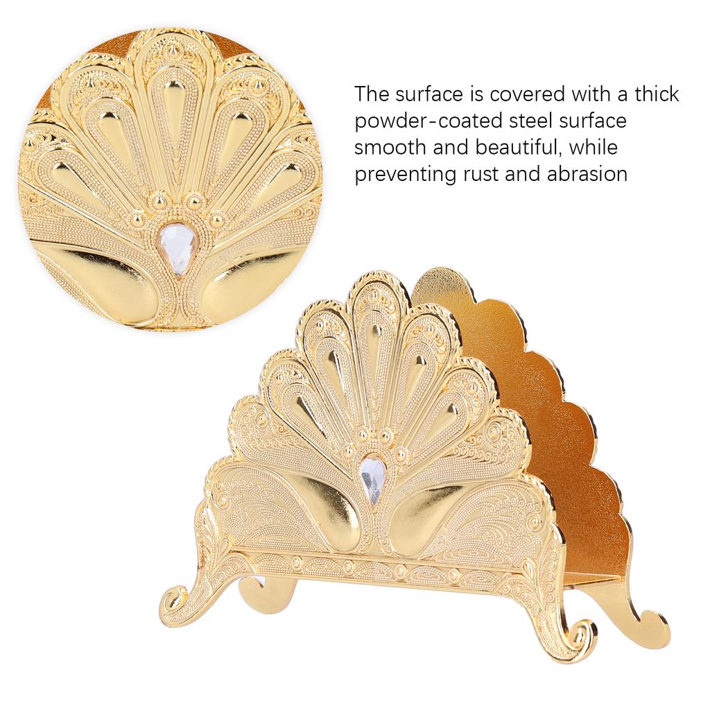 Retro Serviette Holder Table Napkin Rack Tissue Dispenser European Ornaments