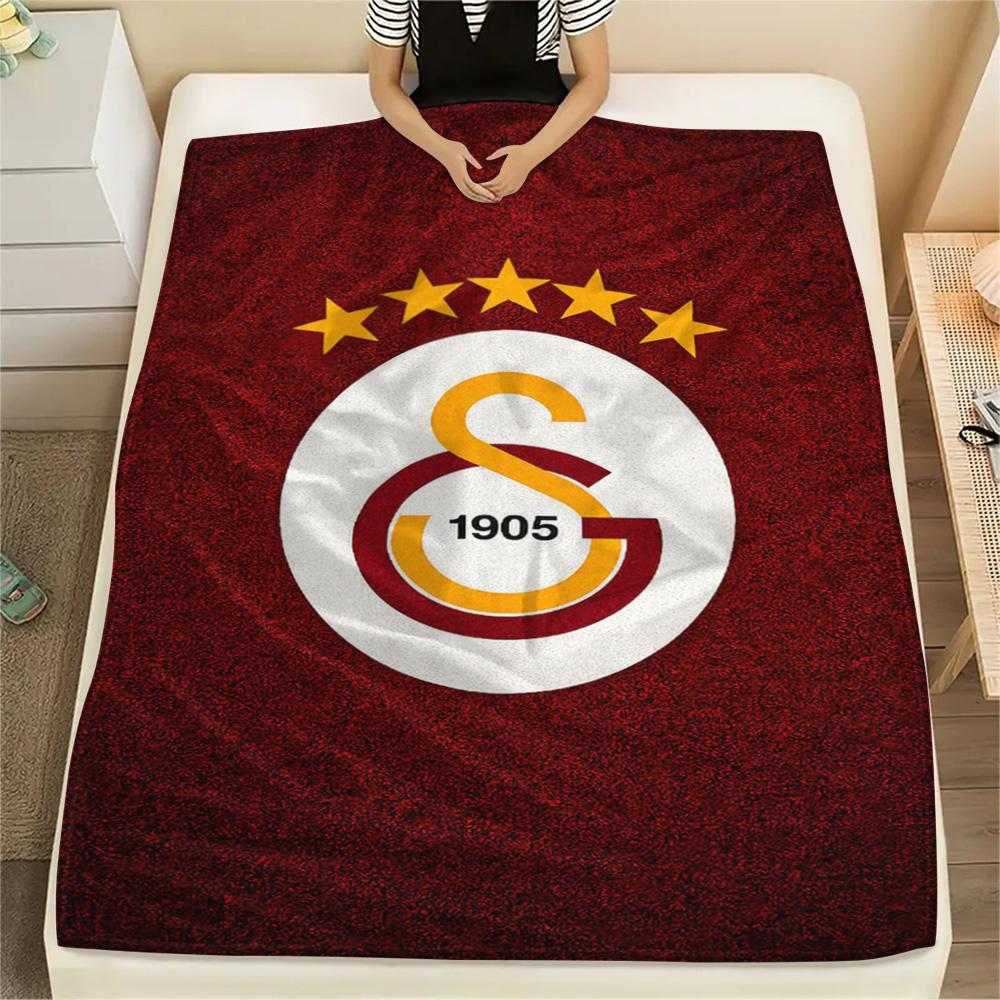 1PC Galatasaray S Patterned Flannel Blanket Suitable For All Seasons for Home Decor Warmth and Comfort Gifts Holiday Present