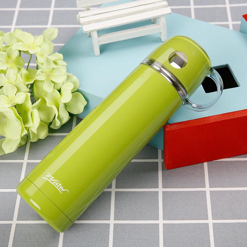 Thermos Cup 500ml/600ml Vacuum Flasks Portable Stainless Steel Thermos Cup Water Bottle Travel Tea Mug Office Thermos Cup