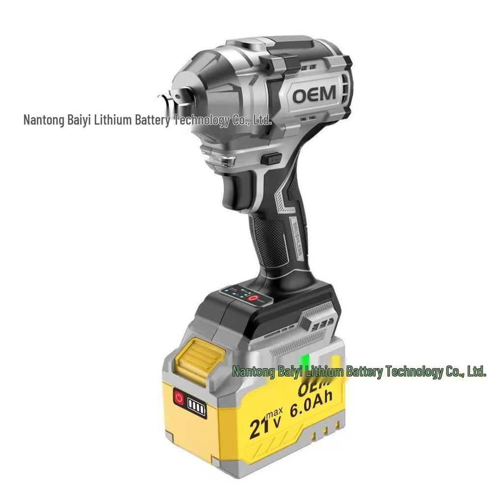 700 Nm Brushless High Torque Electric Impact Wrench for Carpenters and Auto Repair