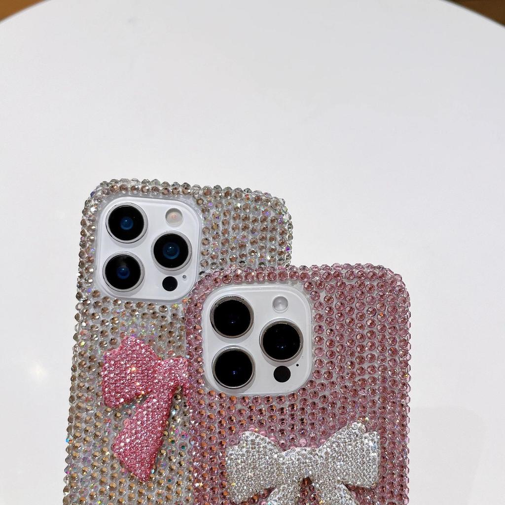 Luxury Diamond Bowknot Phone Case for Promax & Pro Series
