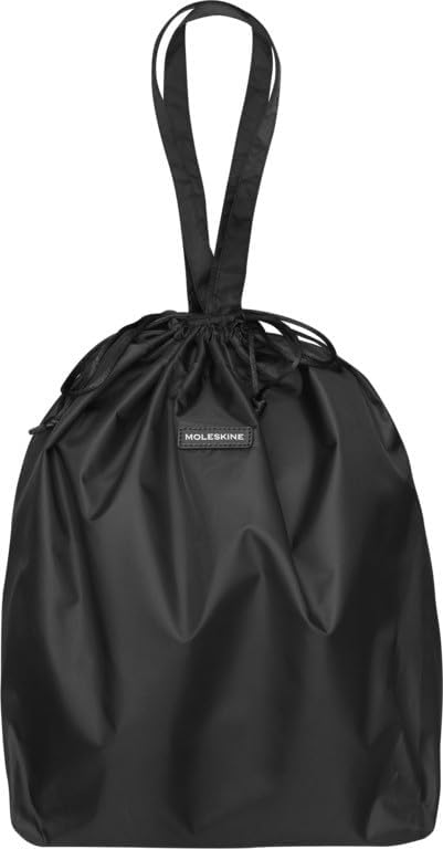 Moleskine Legendary Backpack, Men's, ET23TLEGBKSBK, Black, Small, Fits 13-inch Laptop, Business Backpack, Town Backpack