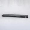 MXLA Sturdy 2m Folding Ruler Black Plastic Ruler With Metal Rivets For Professional