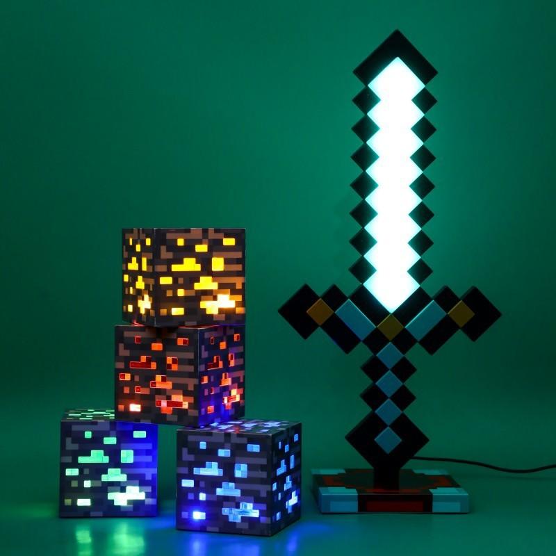 Mine Ore Night Light With Adjustable Brightness For Bedroom Decor