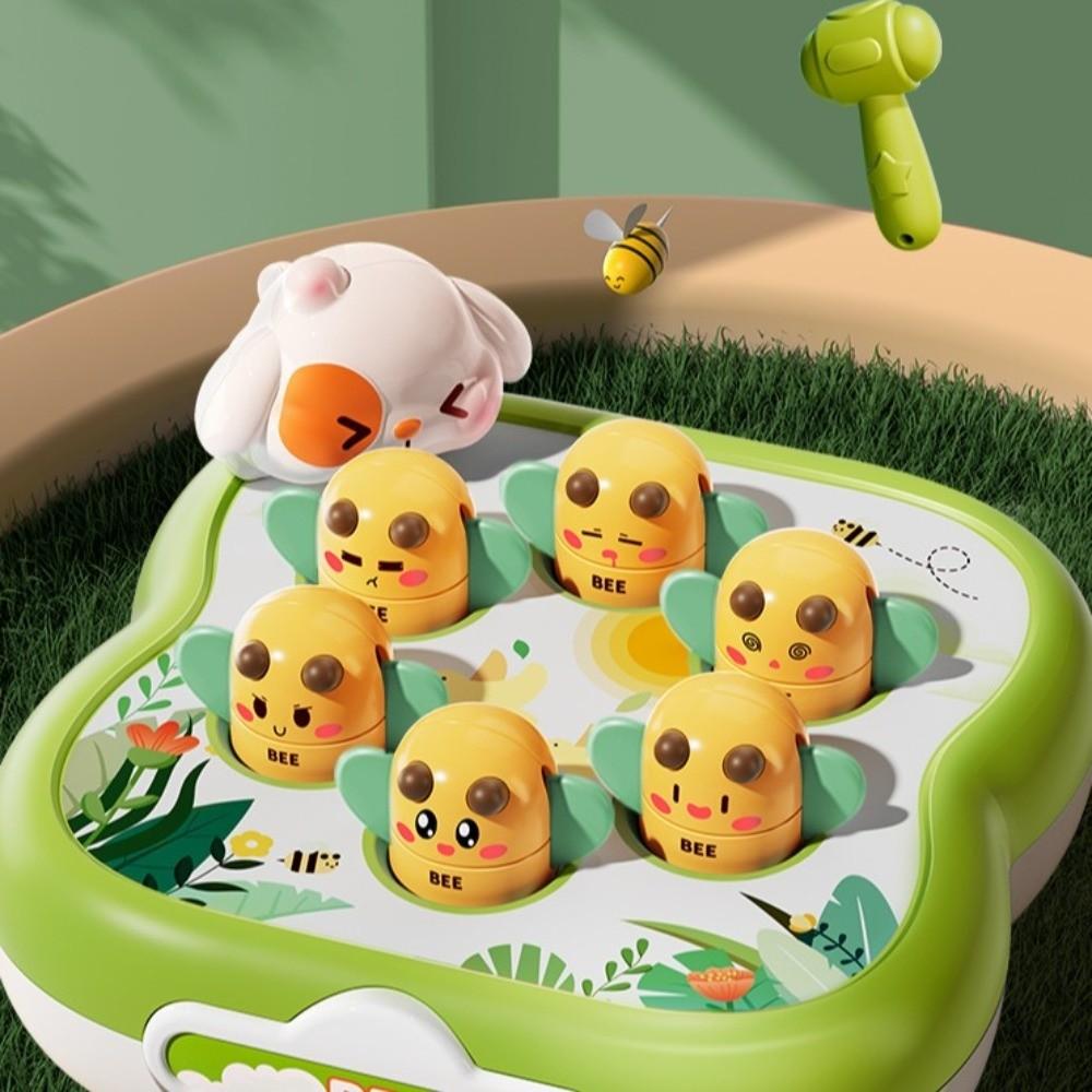 

Сенсорний Розвиток Малюка Іграшка для Ударів Мила Бджілка Ручна Ударна Іграшка для Дітей 3 Років Green-1 Hammer