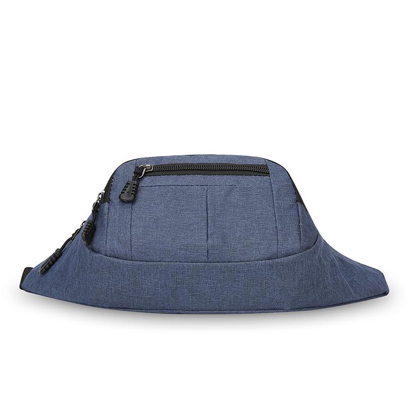 Marsupio da vita unisex Uomo Pacco da petto Impermeabile Borsa sportiva da esterno Pochette Borsa da vita Marsupio Crossbody Borsa a banana