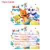 Word Party Theme Party Supplies Cup Plate Banner Cake Topper Cute Birthday Kids