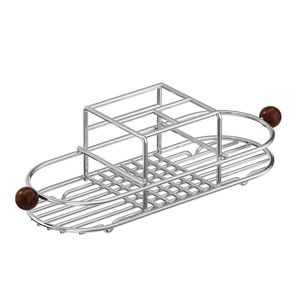 Quick Dry Toothbrush Holder Waterproof Cutlery Storage Rack Durable Toothpaste Rack Shower