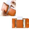 In Wallet Trifold Coin Purse Mini Wallet Small Thin Compact Small Card Holder Tochigi Leather Genuine Leather Leather M002NV [Made Japan] Men's