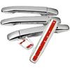 Chrome Side Door Handle Covers Trims For 1997-2005 Mercedes Benz W163 ML-Class & 1995-2002 W210 E-Class
