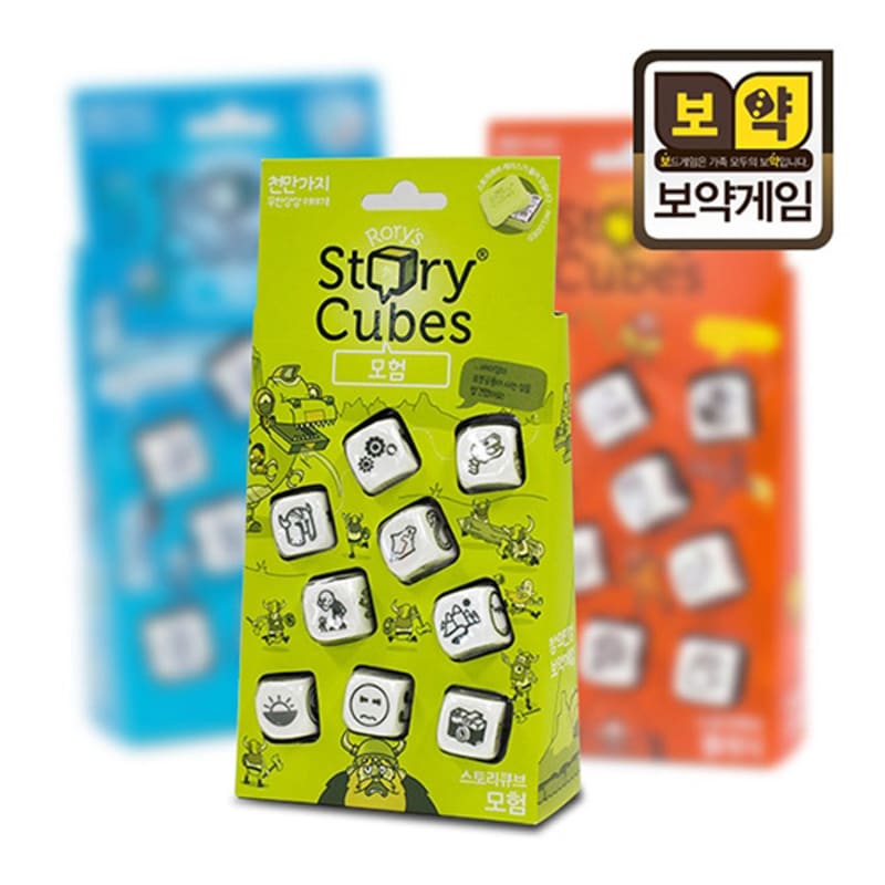 

Кубики историй Рори - Приключения (Версия с подвесной этикеткой) Настольная игра