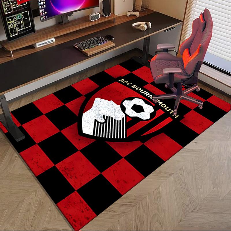Afc Crest Printed Area Rug for Office, Chair Rug, Decorative Carpet Floor Mat, Large Size Fan gifts Christmas gifts