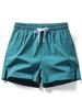 Men's Quick-Dry Ice Silk Running Shorts – Summer Casual Thin Fitness Shorts