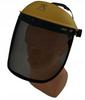 Masque Protection Garde Scie Casque Débroussailleuse Tonte Coupe Protection