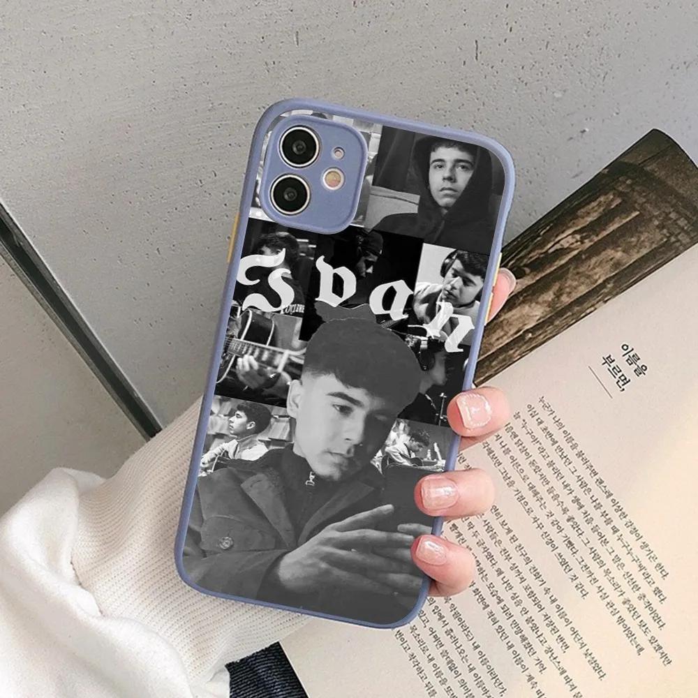 Singer Ivan C-Cornejo Phone Case for iPhone 14 11 12 13 Mini Pro Max 8 7 Plus X XR XS MAX Translucent Matte Cover