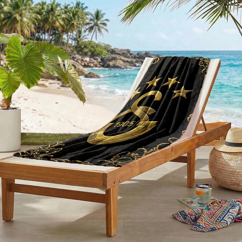 Galatasaray Fashion Beach Towel: Ideal for Summer Adventures Soft, absorbent and quick drying suitable for swimming and bathing