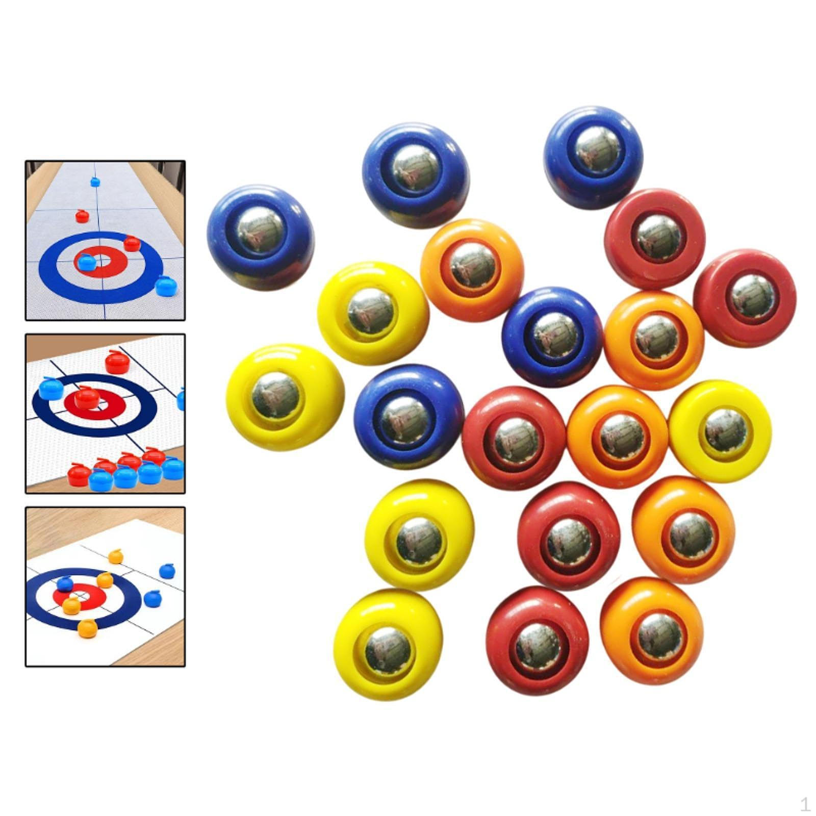Набор мини-шаффлбордных шайб для игр в помещении 20Pcs 2x1.56cm