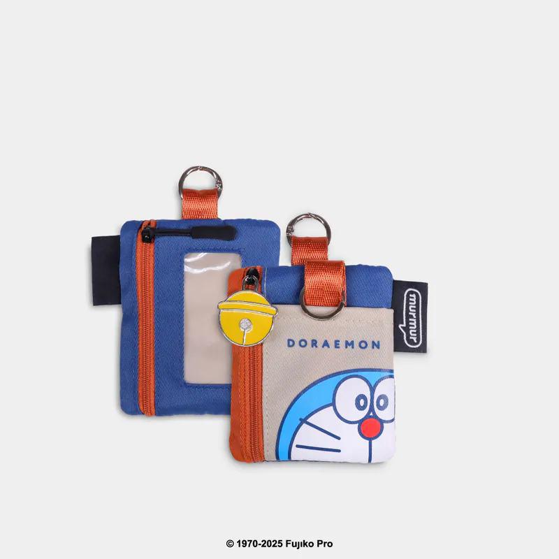 

Doraemon Cartoon Coin Purse & Key Holder Bag with ID Card Storage