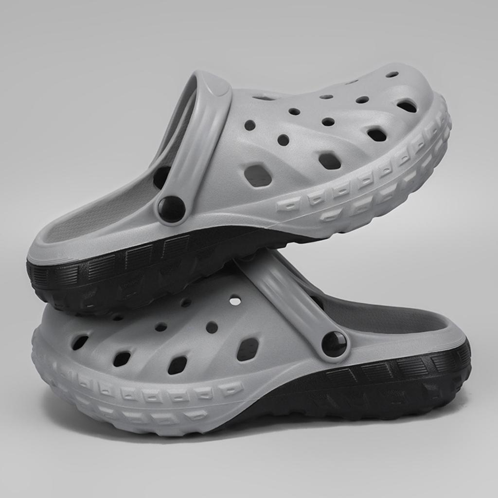 Men's, EVA Slippers, Thick Soled, Non Slip, Toe Over Slippers, Casual, Versatile, Beach Sandals