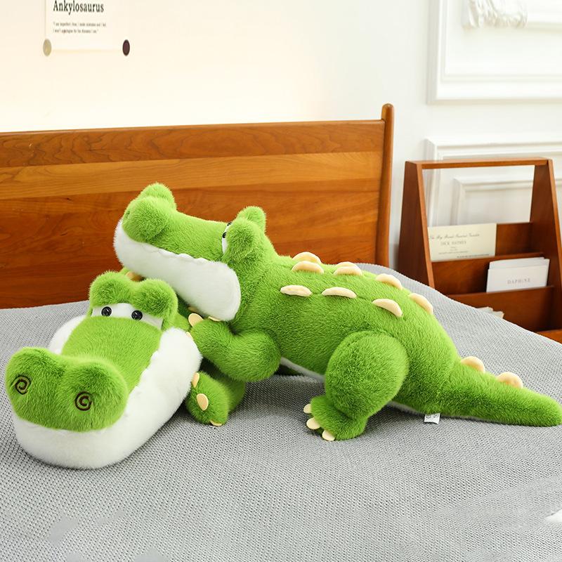 Cartoon Crocodile Plush Toy Mr. Crocodile Large Pillow Children's Birthday Gift Sleeping Doll