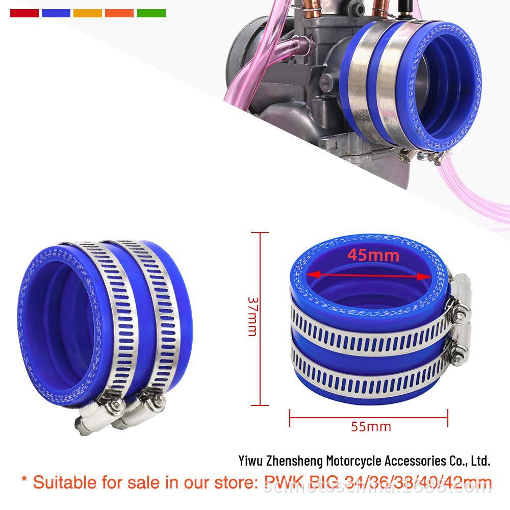 

45mm Motorcycle Intake Manifold for PWK36 PWM38 FCR Carburetors красный