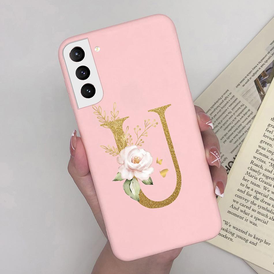 For Samsung S21 FE S21 Ultra Plus Case Slim Soft Cute Letters Cover For Samsung Galaxy S21 Plus 5G S21+ S 21 Ultra Phone Cases